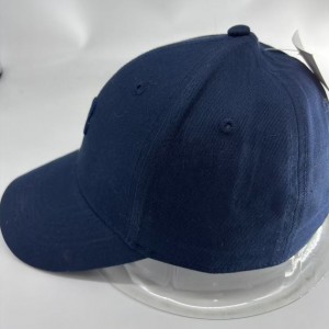 BSCI factory custom foreign trade paste cloth cap hard top female cotton embroidered printed logo baseball cap male１