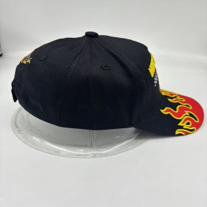 Custom Logo Hat  Cotton Soft Unstructured Patchwork Dad Cap