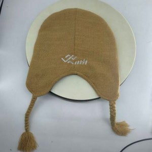 Figure customized knitted cold hat warm high-grade knitted hat to keep warm winter hat can be customized logo hat wholesale4