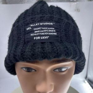 New cross-border hot hat men's warm woolen hat in autumn and winter all wear cold hat big head circumference show face small knitted hat1