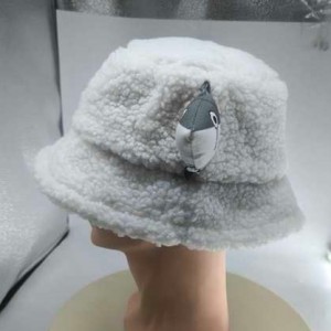 New salt-fish lamb hair fisherman hat men and women fall and winter new cartoon hat warm funny basin hat4