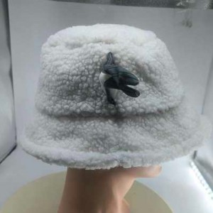 New salt-fish lamb hair fisherman hat men and women fall and winter new cartoon hat warm funny basin hat5