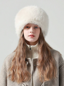 Winter plush basin hat will accompany you to spend warm time 2